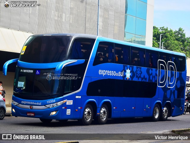 Expresso do Sul 15304 na cidade de Rio de Janeiro, Rio de Janeiro, Brasil, por Victor Henrique. Número da foto: #12555219.