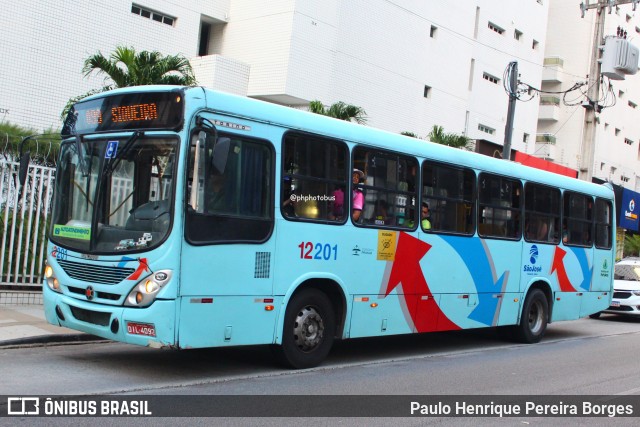 Auto Viação São José 12201 na cidade de Fortaleza, Ceará, Brasil, por Paulo Henrique Pereira Borges. Número da foto: #12554244.