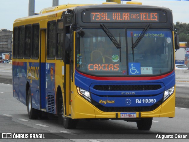 Auto Viação Reginas RJ 110.050 na cidade de Rio de Janeiro, Rio de Janeiro, Brasil, por Augusto César. Número da foto: #12553874.