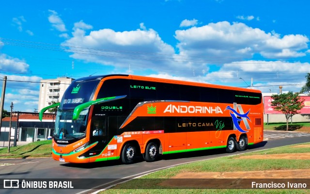 Empresa de Transportes Andorinha 7067 na cidade de Assis, São Paulo, Brasil, por Francisco Ivano. Número da foto: #12555635.