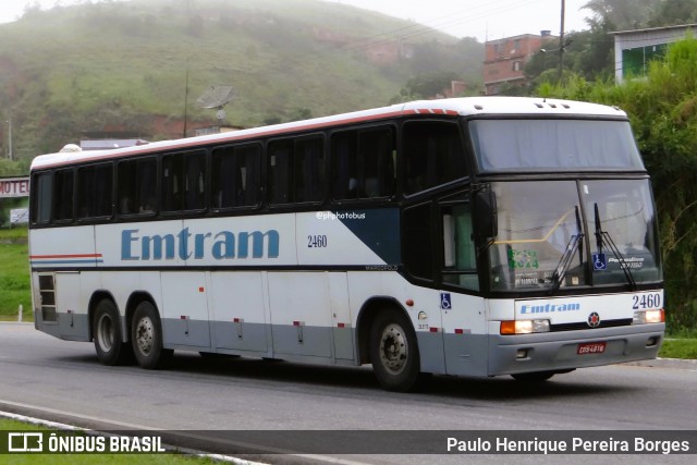 Emtram 2460 na cidade de Barra do Piraí, Rio de Janeiro, Brasil, por Paulo Henrique Pereira Borges. Número da foto: #12554151.