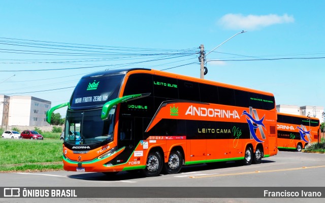 Empresa de Transportes Andorinha 7069 na cidade de Presidente Prudente, São Paulo, Brasil, por Francisco Ivano. Número da foto: #12555765.