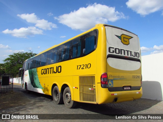 Empresa Gontijo de Transportes 17210 na cidade de Caruaru, Pernambuco, Brasil, por Lenilson da Silva Pessoa. Número da foto: #12555169.