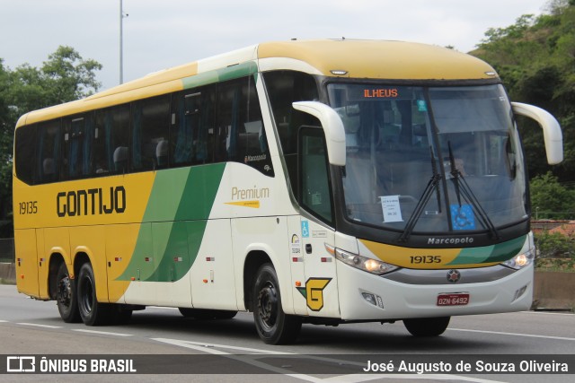 Empresa Gontijo de Transportes 19135 na cidade de Piraí, Rio de Janeiro, Brasil, por José Augusto de Souza Oliveira. Número da foto: #12555322.
