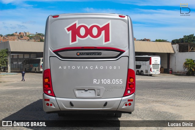 Auto Viação 1001 RJ 108.055 na cidade de Rio de Janeiro, Rio de Janeiro, Brasil, por Lucas Diniz. Número da foto: #12555286.
