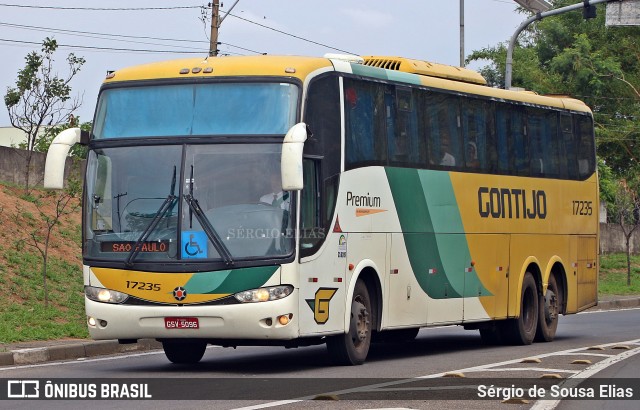 Empresa Gontijo de Transportes 17235 na cidade de Campinas, São Paulo, Brasil, por Sérgio de Sousa Elias. Número da foto: #12555763.