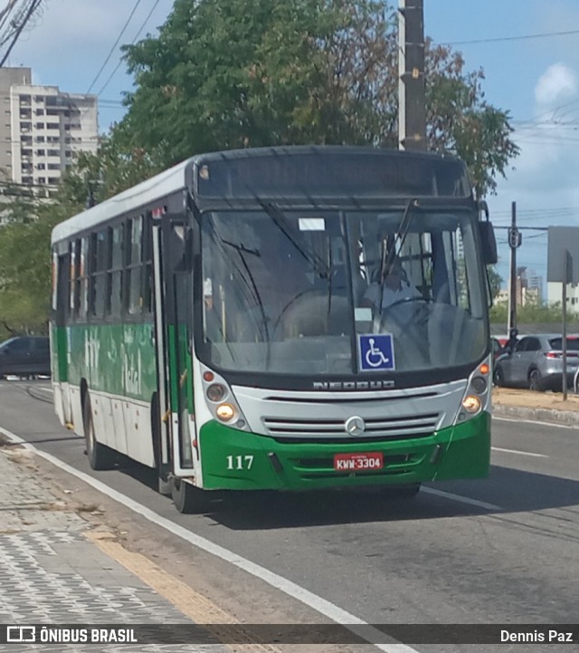 Transportes Cidade do Natal 7 117 na cidade de Natal, Rio Grande do Norte, Brasil, por Dennis Paz. Número da foto: #12555203.
