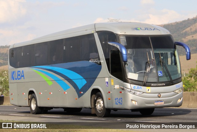 Kuba Turismo 1243 na cidade de Roseira, São Paulo, Brasil, por Paulo Henrique Pereira Borges. Número da foto: #12554205.