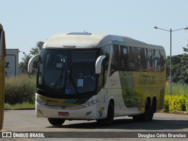 Empresa Gontijo de Transportes 18645 na cidade de Luz, Minas Gerais, Brasil, por Douglas Célio Brandao. Número da foto: #12554130.