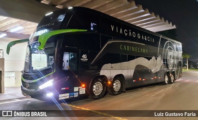 Viação Garcia 86108 na cidade de Mogi Mirim, São Paulo, Brasil, por Luiz Gustavo Faria. Número da foto: #12557624.