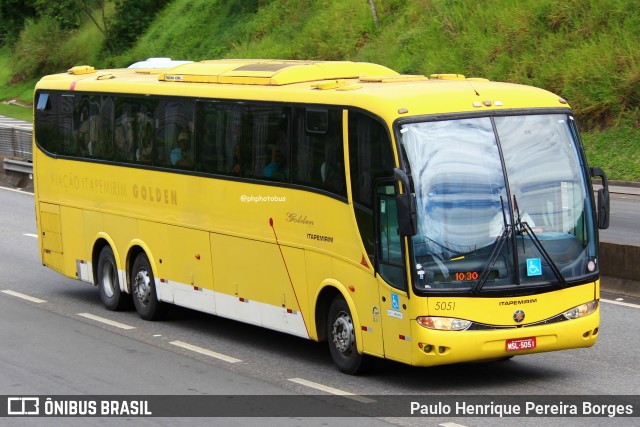 Viação Itapemirim 5051 na cidade de Piraí, Rio de Janeiro, Brasil, por Paulo Henrique Pereira Borges. Número da foto: #12556319.