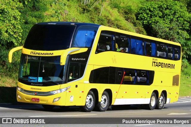 Viação Itapemirim 17027 na cidade de Piraí, Rio de Janeiro, Brasil, por Paulo Henrique Pereira Borges. Número da foto: #12556318.
