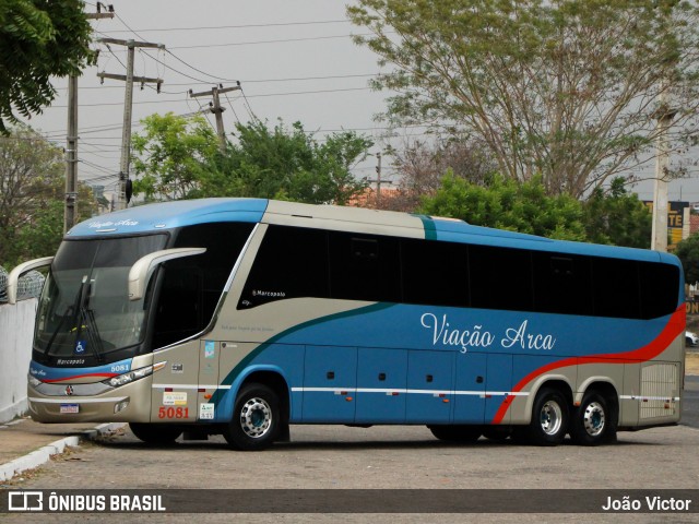 Arca Turismo 5081 na cidade de Teresina, Piauí, Brasil, por João Victor. Número da foto: #12557536.