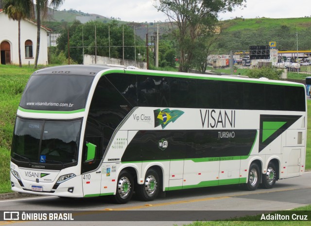 Visani Turismo 410 na cidade de Aparecida, São Paulo, Brasil, por Adailton Cruz. Número da foto: #12556487.