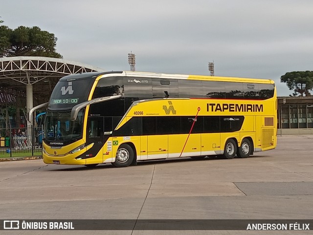 Viação Nova Itapemirim 40266 na cidade de Curitiba, Paraná, Brasil, por ANDERSON FÉLIX. Número da foto: #12557463.