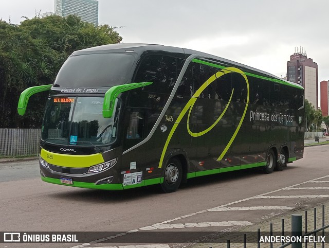 Expresso Princesa dos Campos 7465 na cidade de Curitiba, Paraná, Brasil, por ANDERSON FÉLIX. Número da foto: #12557531.