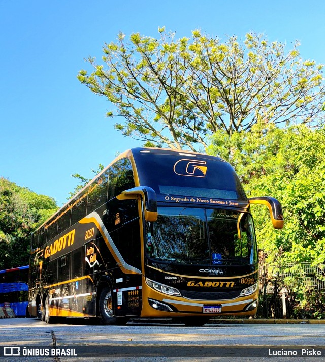 Auto Viação Gadotti 8030 na cidade de São Paulo, São Paulo, Brasil, por Luciano  Piske. Número da foto: #12555906.