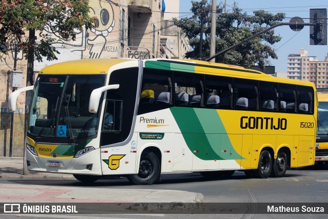 Empresa Gontijo de Transportes 15020 na cidade de Belo Horizonte, Minas Gerais, Brasil, por Matheus Souza. Número da foto: #12557576.