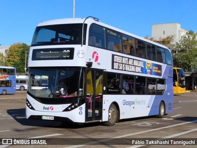 First Glasgow 38478 na cidade de Glasgow, Strathclyde, Escócia, por Fábio Takahashi Tanniguchi. Número da foto: #12556506.