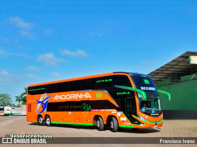 Empresa de Transportes Andorinha 7066 na cidade de Presidente Prudente, São Paulo, Brasil, por Francisco Ivano. Número da foto: #12557564.
