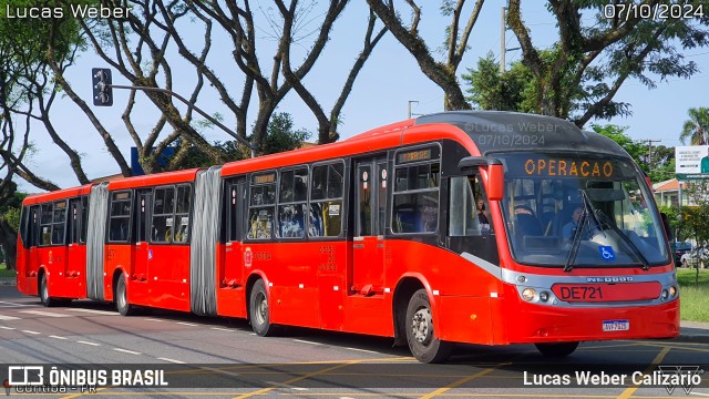 Cristo Rei > CCD Transporte Coletivo > SPE Via Mobilidade S/A DE721 na cidade de Curitiba, Paraná, Brasil, por Lucas Weber Calizario. Número da foto: #12556252.