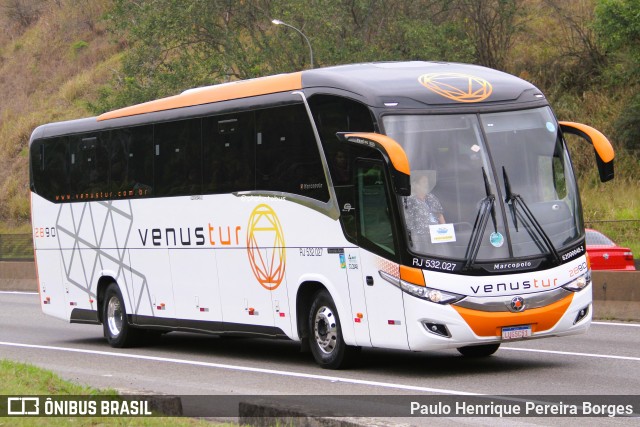 Venus Turística 2890 na cidade de Piraí, Rio de Janeiro, Brasil, por Paulo Henrique Pereira Borges. Número da foto: #12556384.