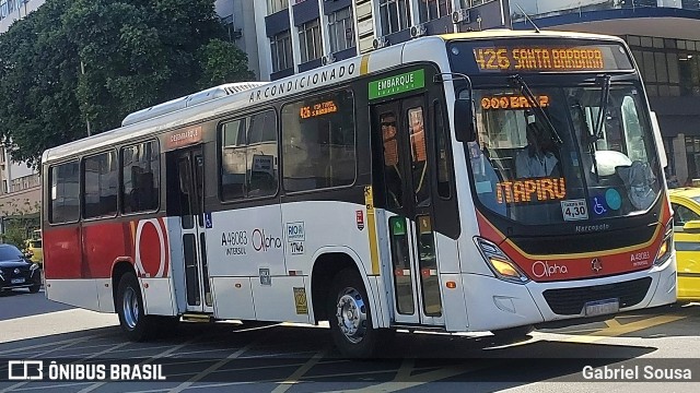 Auto Viação Alpha A48083 na cidade de Rio de Janeiro, Rio de Janeiro, Brasil, por Gabriel Sousa. Número da foto: #12557371.