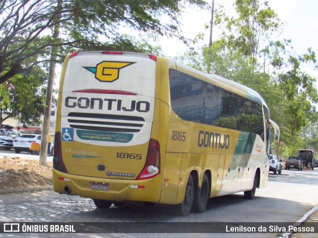 Empresa Gontijo de Transportes 18165 na cidade de Caruaru, Pernambuco, Brasil, por Lenilson da Silva Pessoa. Número da foto: #12557475.
