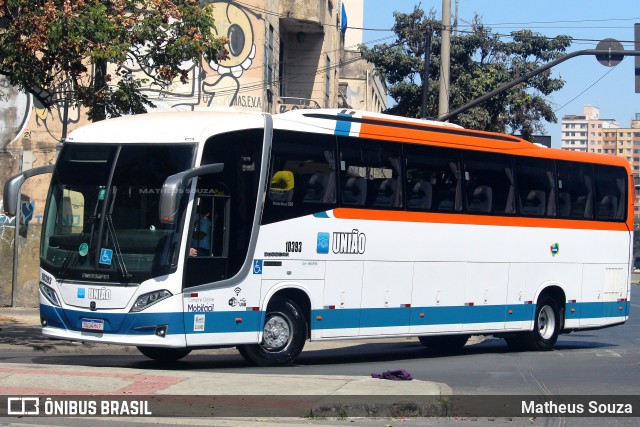 Expresso União 10393 na cidade de Belo Horizonte, Minas Gerais, Brasil, por Matheus Souza. Número da foto: #12557571.