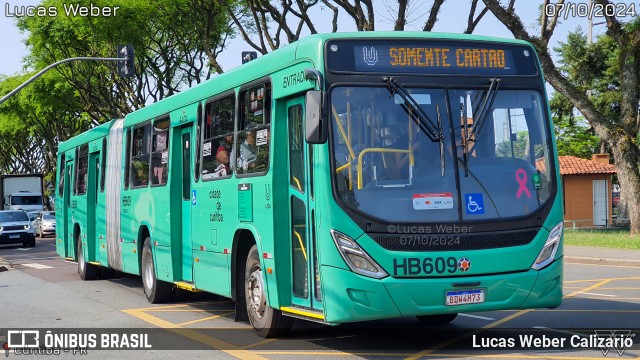 Auto Viação Redentor HB609 na cidade de Curitiba, Paraná, Brasil, por Lucas Weber Calizario. Número da foto: #12556254.