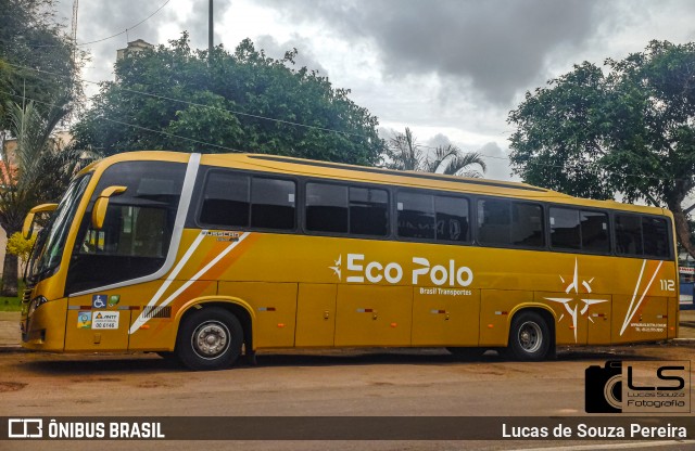 Eco Polo Brasil Transportes 112 na cidade de Campos dos Goytacazes, Rio de Janeiro, Brasil, por Lucas de Souza Pereira. Número da foto: #12555978.