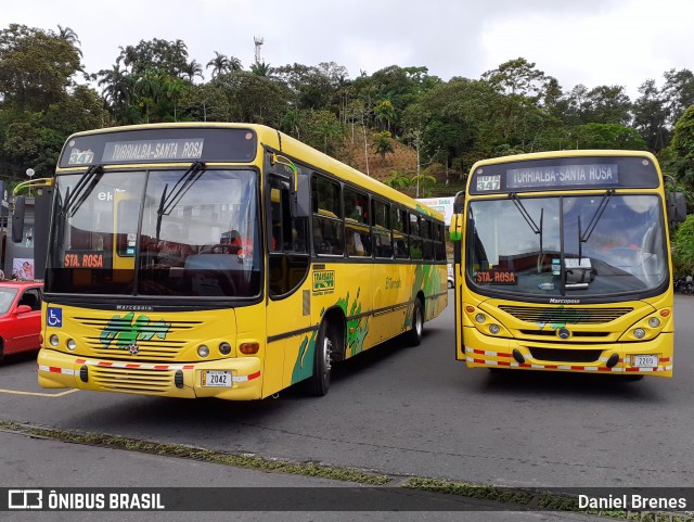 Transaro de Turrialba CB 2042 na cidade de Turrialba, Turrialba, Cartago, Costa Rica, por Daniel Brenes. Número da foto: #12557801.