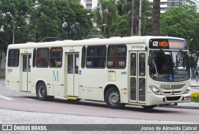 Reunidas Transportes Coletivos 30035 na cidade de Curitiba, Paraná, Brasil, por Jonas de Almeida Cabral. Número da foto: #12558814.