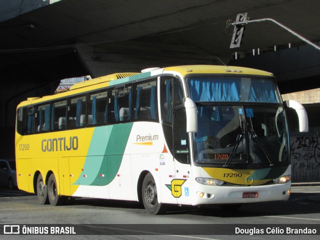 Empresa Gontijo de Transportes 17290 na cidade de Belo Horizonte, Minas Gerais, Brasil, por Douglas Célio Brandao. Número da foto: #12559807.