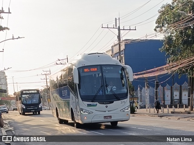 Bel-Tour Transportes e Turismo 370 na cidade de Rio de Janeiro, Rio de Janeiro, Brasil, por Natan Lima. Número da foto: #12558544.