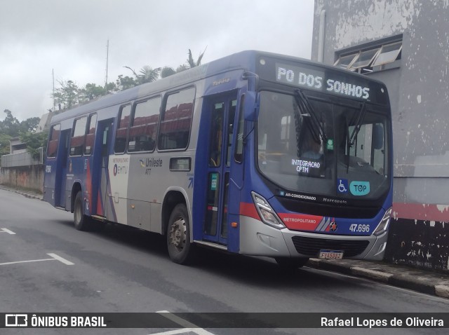ATT - Alto Tietê Transportes 47.696 na cidade de Poá, São Paulo, Brasil, por Rafael Lopes de Oliveira. Número da foto: #12559868.