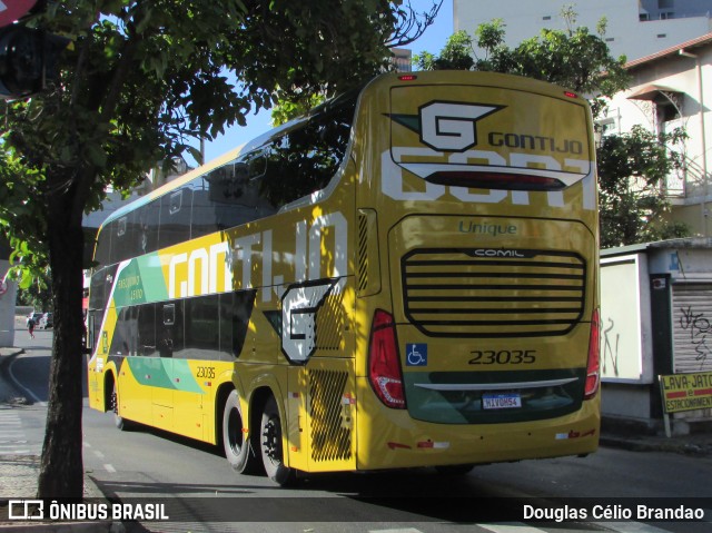 Empresa Gontijo de Transportes 23035 na cidade de Belo Horizonte, Minas Gerais, Brasil, por Douglas Célio Brandao. Número da foto: #12560273.