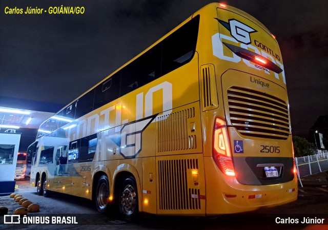 Empresa Gontijo de Transportes 25015 na cidade de Goiânia, Goiás, Brasil, por Carlos Júnior. Número da foto: #12560091.