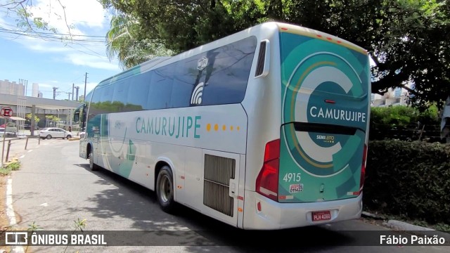 Auto Viação Camurujipe 4915 na cidade de Salvador, Bahia, Brasil, por Fábio Paixão. Número da foto: #12557804.