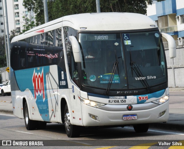 Auto Viação 1001 RJ 108.150 na cidade de Rio de Janeiro, Rio de Janeiro, Brasil, por Valter Silva. Número da foto: #12558794.