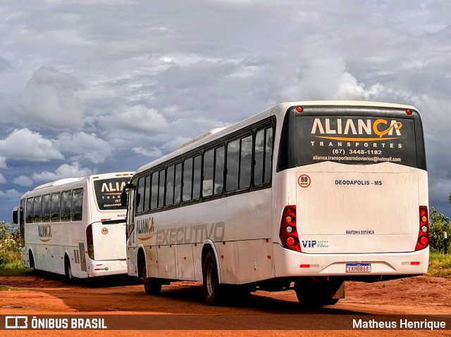 Aliança Transportes 6040 na cidade de Deodápolis, Mato Grosso do Sul, Brasil, por Matheus Henrique. Número da foto: #12557917.