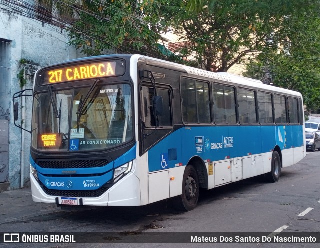 Viação Nossa Senhora das Graças A71592 na cidade de Rio de Janeiro, Rio de Janeiro, Brasil, por Mateus Dos Santos Do Nascimento. Número da foto: #12558749.