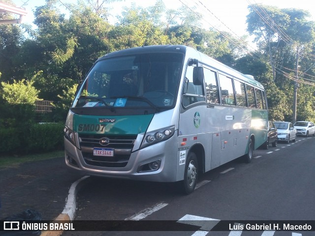 CBTour Turismo e Fretamento SM007 na cidade de Itá, Santa Catarina, Brasil, por Luís Gabriel H. Macedo. Número da foto: #12557726.