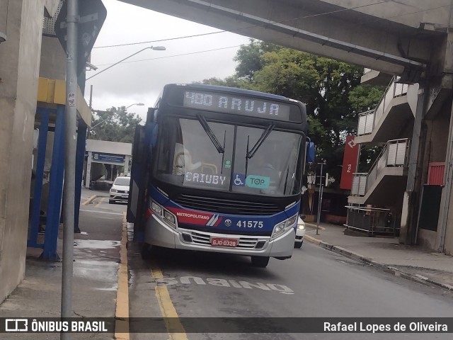 Radial Transporte Coletivo 41.575 na cidade de Poá, São Paulo, Brasil, por Rafael Lopes de Oliveira. Número da foto: #12559875.