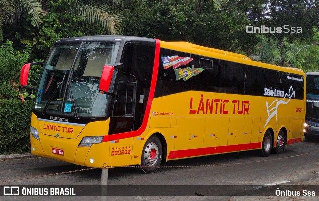 Lântic Tur 2026 na cidade de Salvador, Bahia, Brasil, por Ônibus Ssa. Número da foto: #12559414.