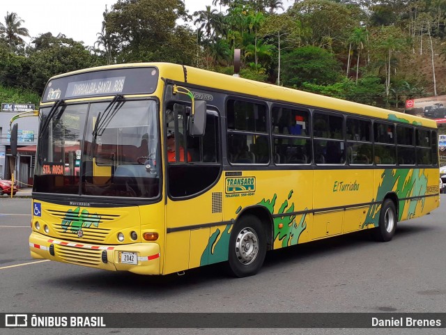 Transaro de Turrialba CB 2042 na cidade de Turrialba, Turrialba, Cartago, Costa Rica, por Daniel Brenes. Número da foto: #12557817.