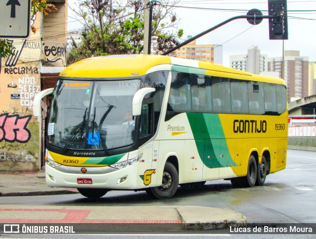 Empresa Gontijo de Transportes 19360 na cidade de Belo Horizonte, Minas Gerais, Brasil, por Lucas de Barros Moura. Número da foto: #12560064.