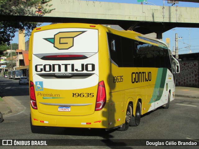 Empresa Gontijo de Transportes 19635 na cidade de Belo Horizonte, Minas Gerais, Brasil, por Douglas Célio Brandao. Número da foto: #12559031.