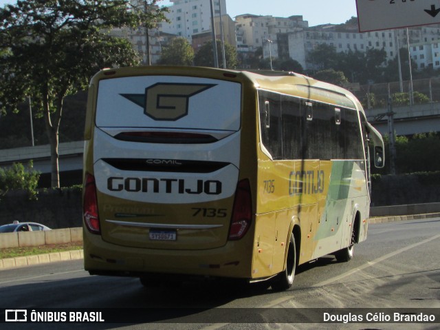 Empresa Gontijo de Transportes 7135 na cidade de Belo Horizonte, Minas Gerais, Brasil, por Douglas Célio Brandao. Número da foto: #12558984.