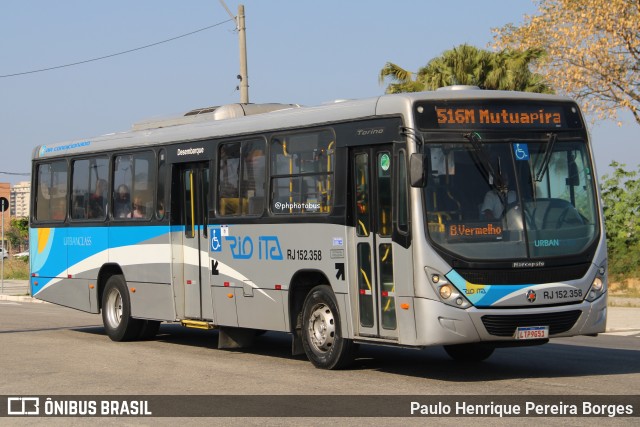Rio Ita RJ 152.358 na cidade de Niterói, Rio de Janeiro, Brasil, por Paulo Henrique Pereira Borges. Número da foto: #12559991.